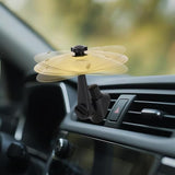 Car Air Vent Mini Drum Cymbal Set with Drum Stick Musical Gadget