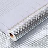 5m Aluminum Foil Liner Self Adhesive PVC for Kitchen Counter Style 2