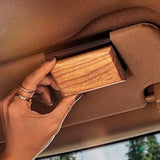 Natural Wooden Car Air Freshener Long Lasting Scent for Vehicles Style1