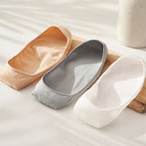 6 Pairs No Show Boat Socks for Women with Silicone Heel Grip