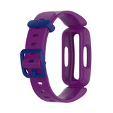 2Pcs For Fitbit Ace 3 Replacement Wristband Silicone Watch Straps Purple