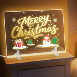 LED Glow Light Drawing Board Dry Erase Board