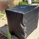 420D Oxford IBC Tank Cover for 1000L Water Storage with Zipper Black