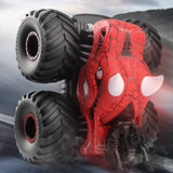 2.4GHz Dinosaur RC Truck Spraying Off Road with LED Lights Red