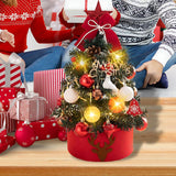 60cm Mini Desktop Christmas Tree with LED Lights – Tabletop Ornament