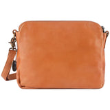 Women PU Leather Crossbody Bag Multifunctional Three Layer Purse Shoulder Bag Tote Brown