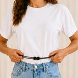 4PCS Adjustable Elastic Shirt Tuck Bands for Crop Hem Styling for Women