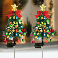 Christmas Tree Outdoor Solar Lights – Waterproof Yard Garden & Lawn Decoration Style 1