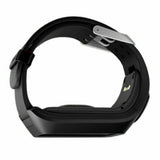 Replacement Silicone Sport Watch Strap for TomTom Smart Watches Adjustable - Black