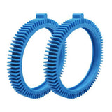2 PCS Blue Front Tire Kit for Poolvergnuegen Replacement Pool Tires for Hayward Phoenix