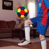 Indoor Soccer Ball Lightweight Training Football for Beginners Juggling Dribbling Passing Home Practice
