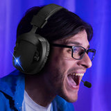 3-in-1 Wireless Gaming Headset 2.4G Bluetooth Computer Headphone with Mic for PS5 PS4 Console