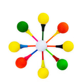 100Pcs 83mm Rubber Golf Tees for Reducing Spin and Improving Accuracy