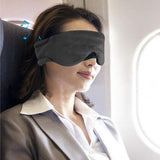 Bluetooth Sleep Headphones Eye Mask Wireless Music Sleeping Eye Cover Black
