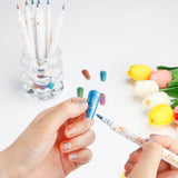 12 Colors DIY Nail Art Pens Set Dual Head Acrylic Nail Polish Paint Markers