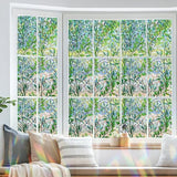 Rainbow Window Privacy Film Heat Control Film For Day Night Privacy Protection