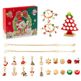 Christmas Advent Calendar Bracelet – DIY Jewelry Blind Box Gift Set for Girls