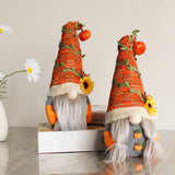 2PS Fall Decorations for Home – Thanksgiving Decor with Fall Pumpkin Gnomes Plush Dolls