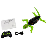 Rechargeable Wall Climbing Gecko RC Car Toy Green