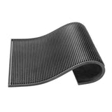 Bar Mat Non Slip Cocktail Mat Drip Mat for Countertops 45x30cm Home Bar Black