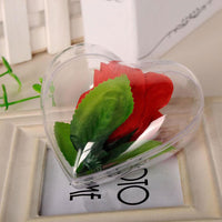 10 Pcs Clear Heart-Shaped Christmas Plastic Baubles DIY Xmas Tree Fillable Decor Ornaments
