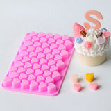 4 PCS Silicone Mini Gummy Chocolate Gummy DIY Molds with 2pcs Dropper