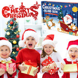 24 Days Christmas Fidget Advent Calendar Christmas Countdown Calendar with 24 Toys Xmas Surprise Blind Box