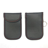 2Pcs Car Key Fob Shielding Bag Anti-Theft Pouches
