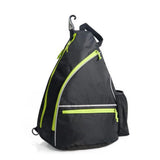 Pickleball Backpack Adjustable Sling Bag Large-Capacity with Safety Pocket for Men & Women