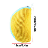 Reusable Shoe Washing Bag Laundry Shoe Bag for Washing Machine Yellow