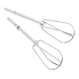 2 Pcs Beaters Compatible with KitchenAid W10490648 KHM2B Mixer