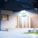 240LED Solar Motion Sensor Light Outdoor Wall Security Garden Flood Lamp