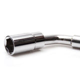 Extendable Wheel Telescopic Car Van Brace Socket with 2 Sockets L Shaped Universal Wheel Wrench for Tire Removal