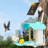 Smart Bird Feeder with Camera Solar Powered AI Bird Identification