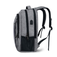 Travel Laptop Backpack Work Bag with USB Charging Port Water Resistant Business Rucksack