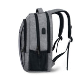 Travel Laptop Backpack Work Bag with USB Charging Port Water Resistant Business Rucksack