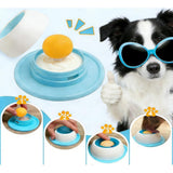 Pet Slow Feeder with Non-Slip Base Dog Textured Feeding Bowl for Wet Dry Food  Blue