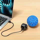 3 Mode Interactive Dog Ball Toy Smart Dog Toy for Medium and Large Dogs Blue