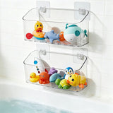 Bath Toy Storage Large Bath Toy Holder Bin for Bathroom Accessories
