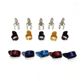 15PCS Finger Pick Set for Guitar – Includes 15-Grid Storage Case Box