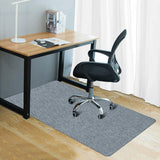 Anti-Slip Office Chair Mat Floor Protector Light Grey