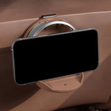 Folding Car Door Cup Holder Adjustable Clip On Drink Organizer Brown