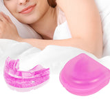 Adjustable Anti-Snore Mouthpiece Stop Teeth Grinding Mouth Guard Sleeping Aid Pink