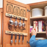 Kitchen Conversion Chart Sticker Transparent