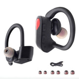 Bluetooth 5.0 Stereo Headphones with Microphone Sports Over Hook Earbuds