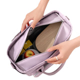 11L Large Insulated Lunch Bag – Thermal Lunch Box Leakproof Cooler Tote for Work Purple