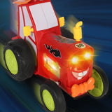 Remote Control Dancing Stunt Car Toy Crazy Jumping Toy Car Kid Gift Red