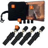 4Pcs Tyre Deflators Air Deflator Tire Valve Core Tool for Bike Motorcycle Auto