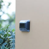 8 Pcs LED Solar Wall Lights Solar Porch Light for Garden Fence Pathway Warm Light