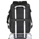 Large Capacity Expandable Business Luggage Backpack Water-repellent Travel Bag Laptop Bag